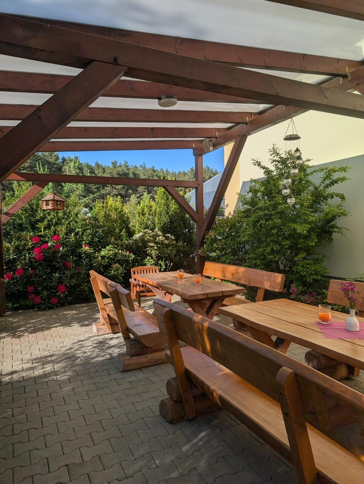Pension Zum Reiterhof, Fewo 2 Schmogrow 外观 照片